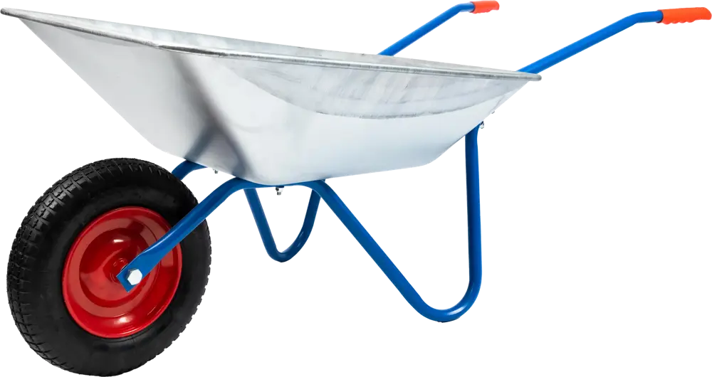 Садовая тачка Павловская Заря с усиленным кузовом 75 л 89356298