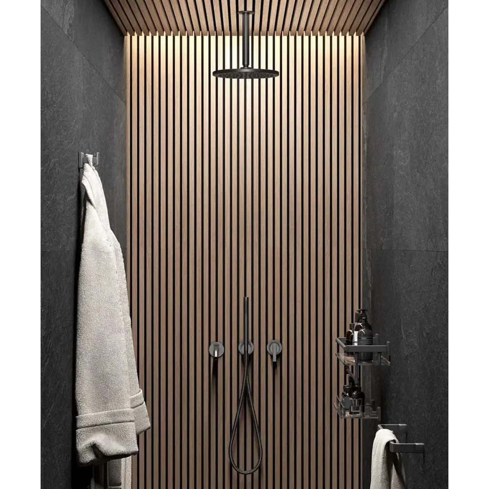 Рейка настенно-потолочная полистирол ударопрочный Decor-Dizayn 618-90 орех 15x40x3000 мм 85473631 STLM-2059166  - Вид №4