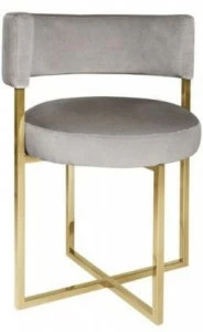 ANA ROQUE INTERIORS Мягкое бархатное кресло с подлокотниками Luxury