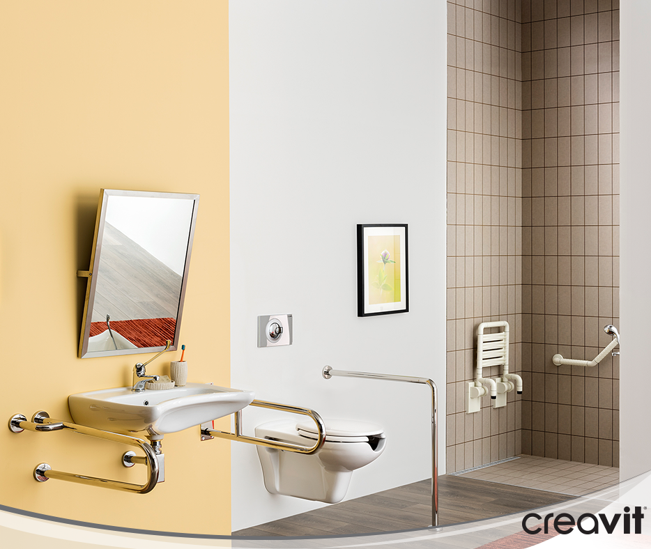 BD320-11CB00E-0000 Унитаз подвесной для инвалидов Creavit  - Вид №5