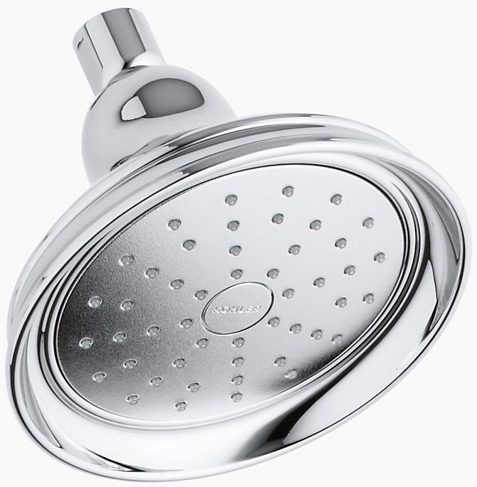 KOHLER Однофункциональная насадка для душа Bancroft 1,75 галлона в минуту с технологией впуска воздуха Katalyst K-14519-G-CP  - Вид №1