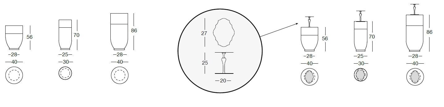 Высокий кожаный стол Longhi Loveluxe ARCH-00070385 - Вид №3