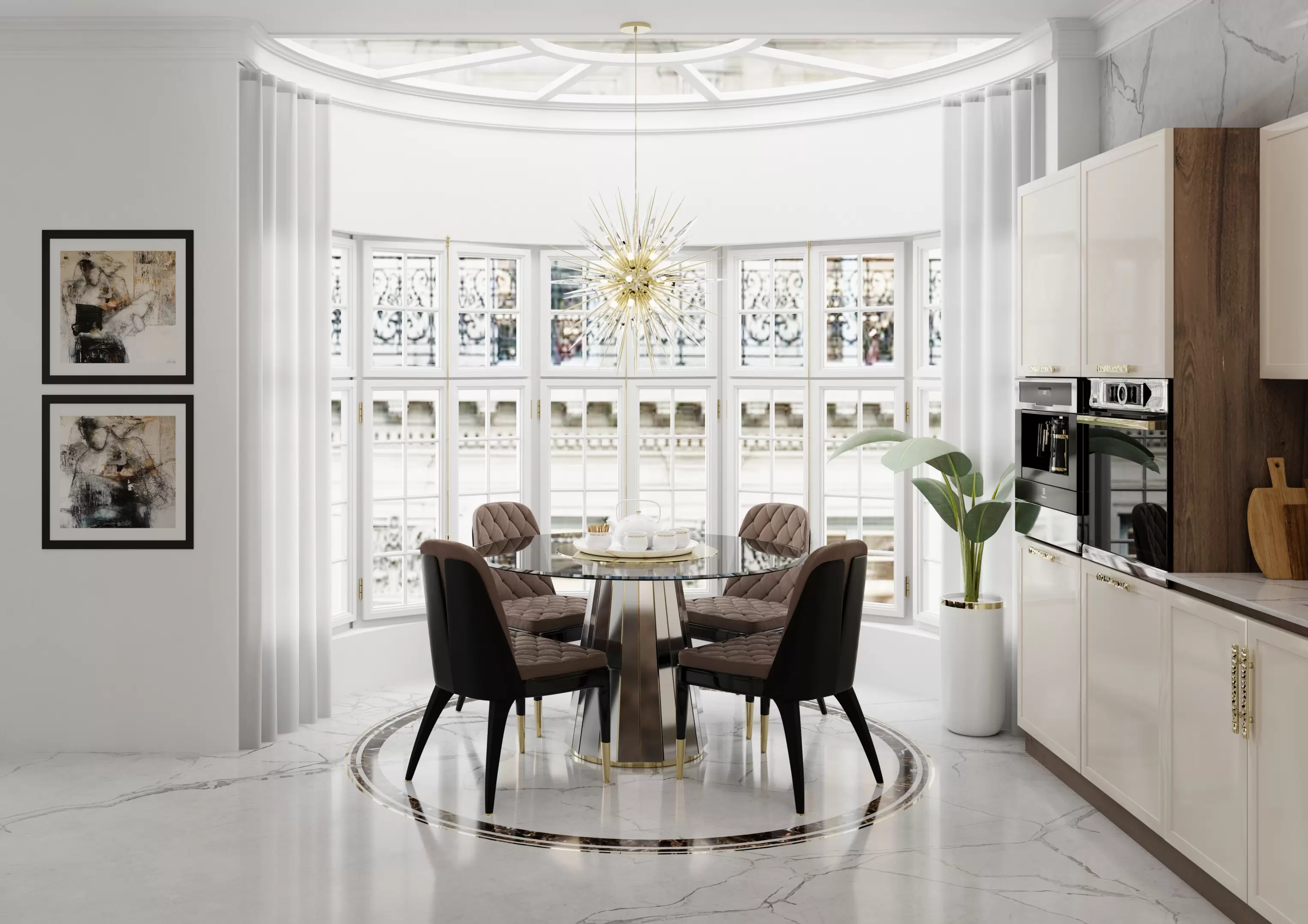 II Обеденный стул LUXXU Charla 145 - Вид №6