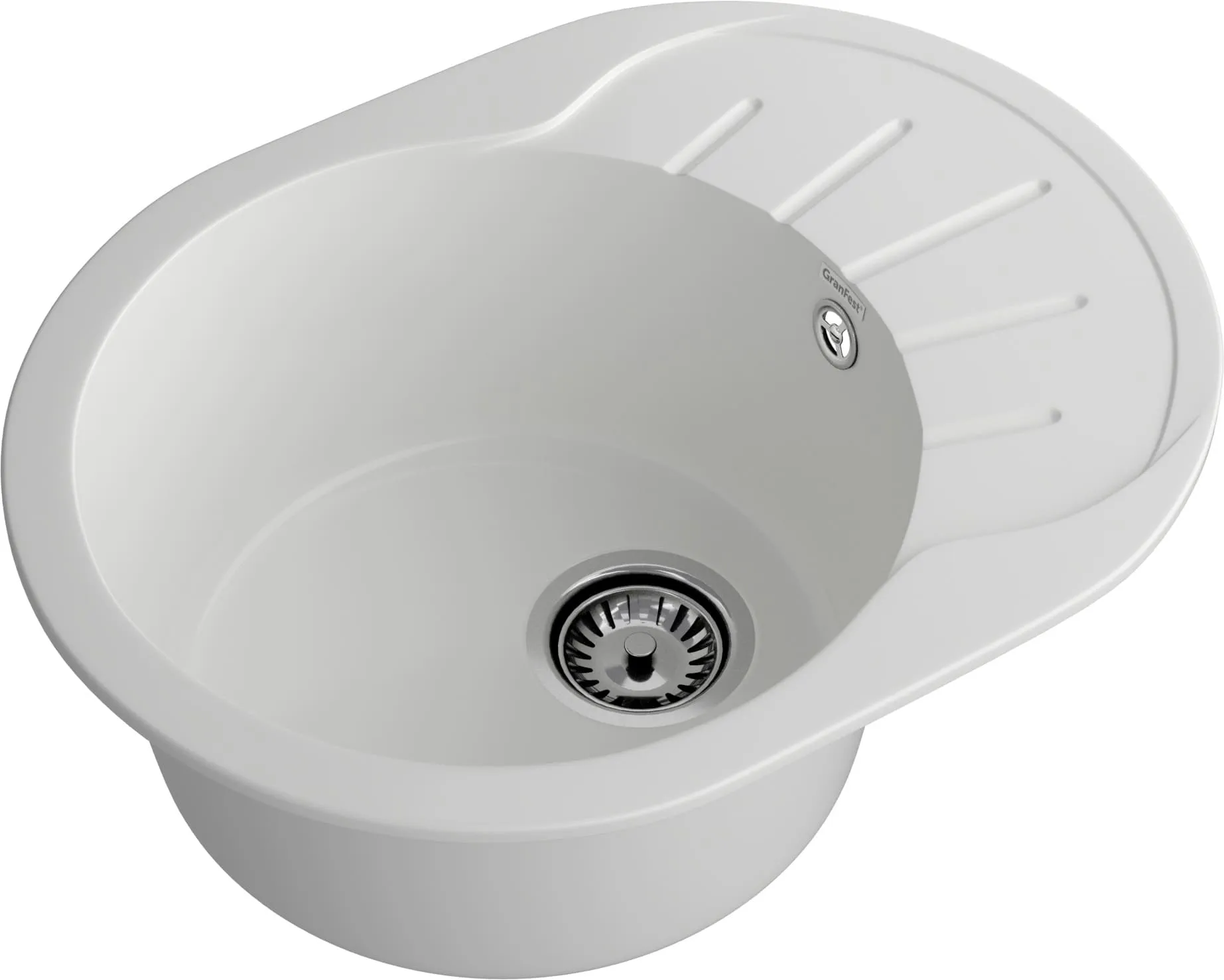 Кухонная мойка Искусственный камень RONDO S576 GranFest R-580L-S576 - Вид №2