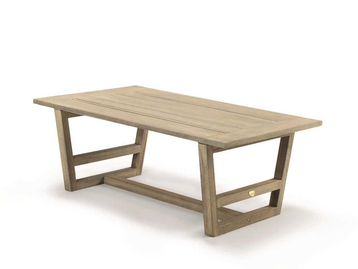 Прямоугольный садовый стол из тикового дерева Ethimo Costes ARCH-00118278 - Вид №2