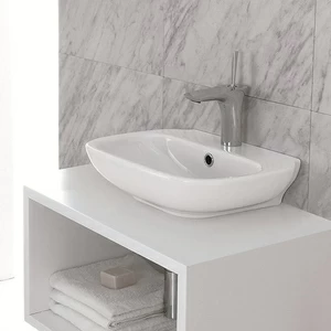 64CL Накладная раковина на столешницу  овальная Olympia Ceramica