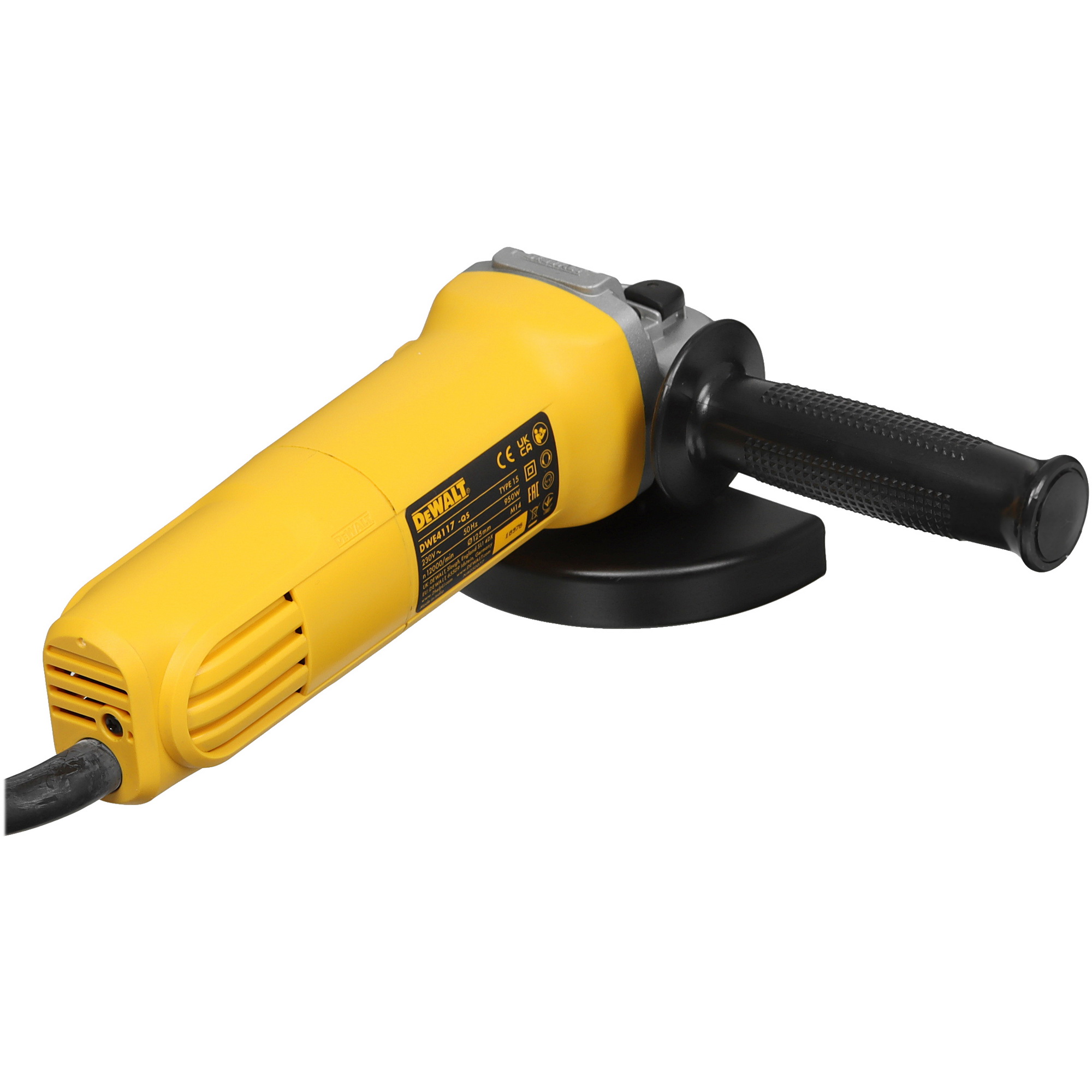 Углошлифовальная машина (УШМ) DeWalt DWE4117 5443663 STDN-0072029 - Вид №1