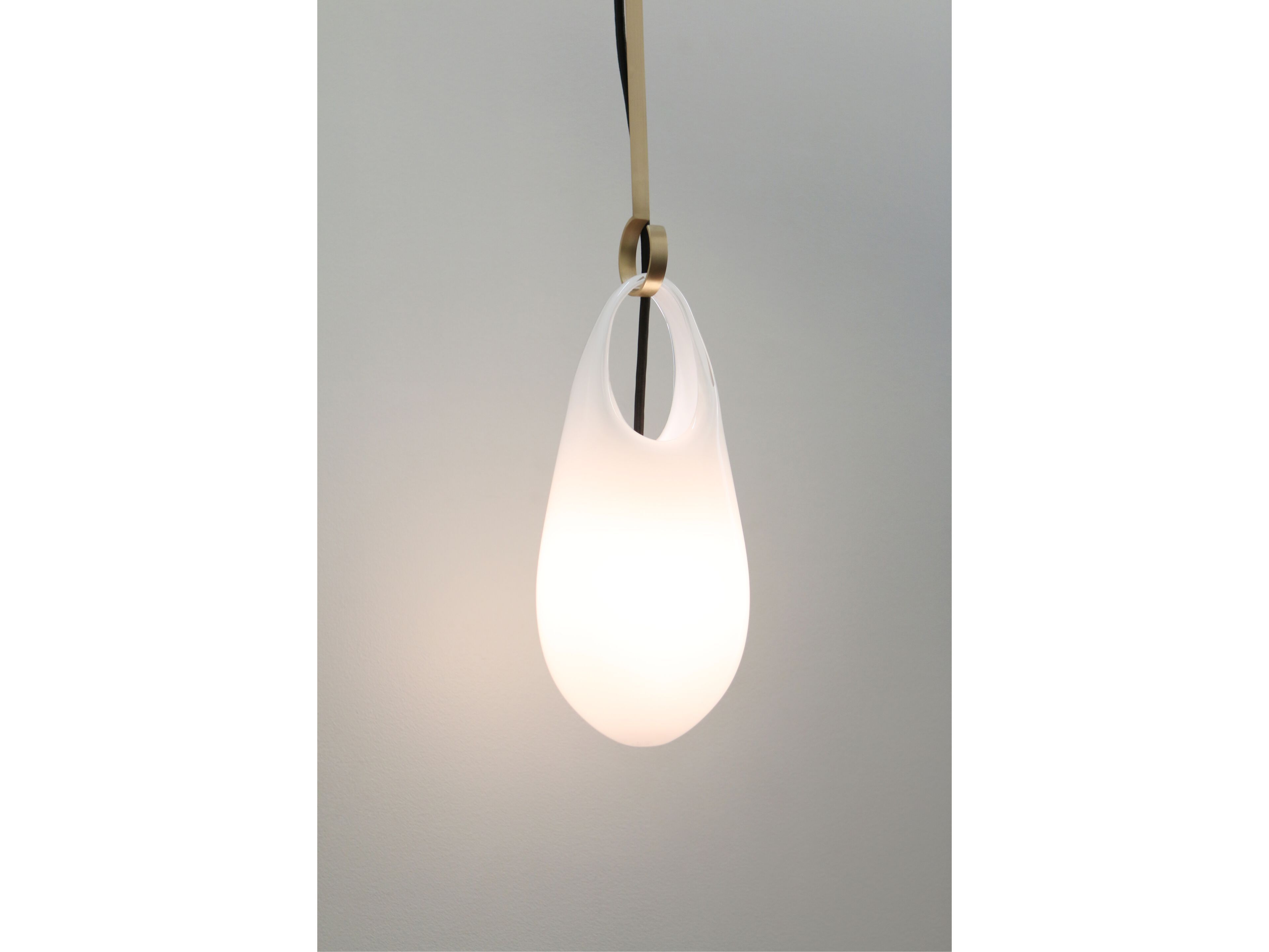 Подвесной светильник из латуни и выдувного стекла SkLO Hold ARCH-00102135 - Вид №6