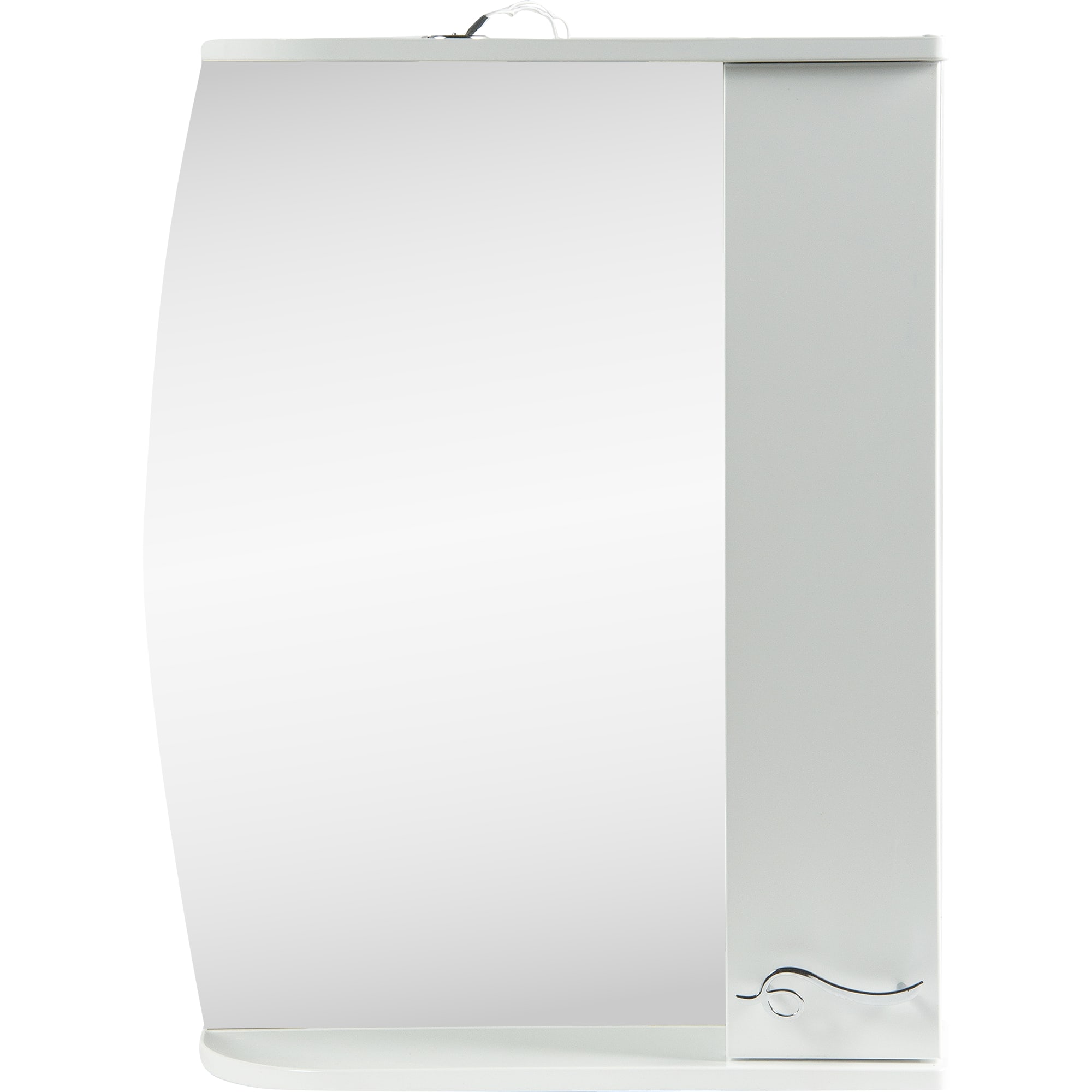 82199917 Шкаф зеркальный подвесной «» 60x72.3 см цвет белый ВЕНЕЦИЯ Santreyd