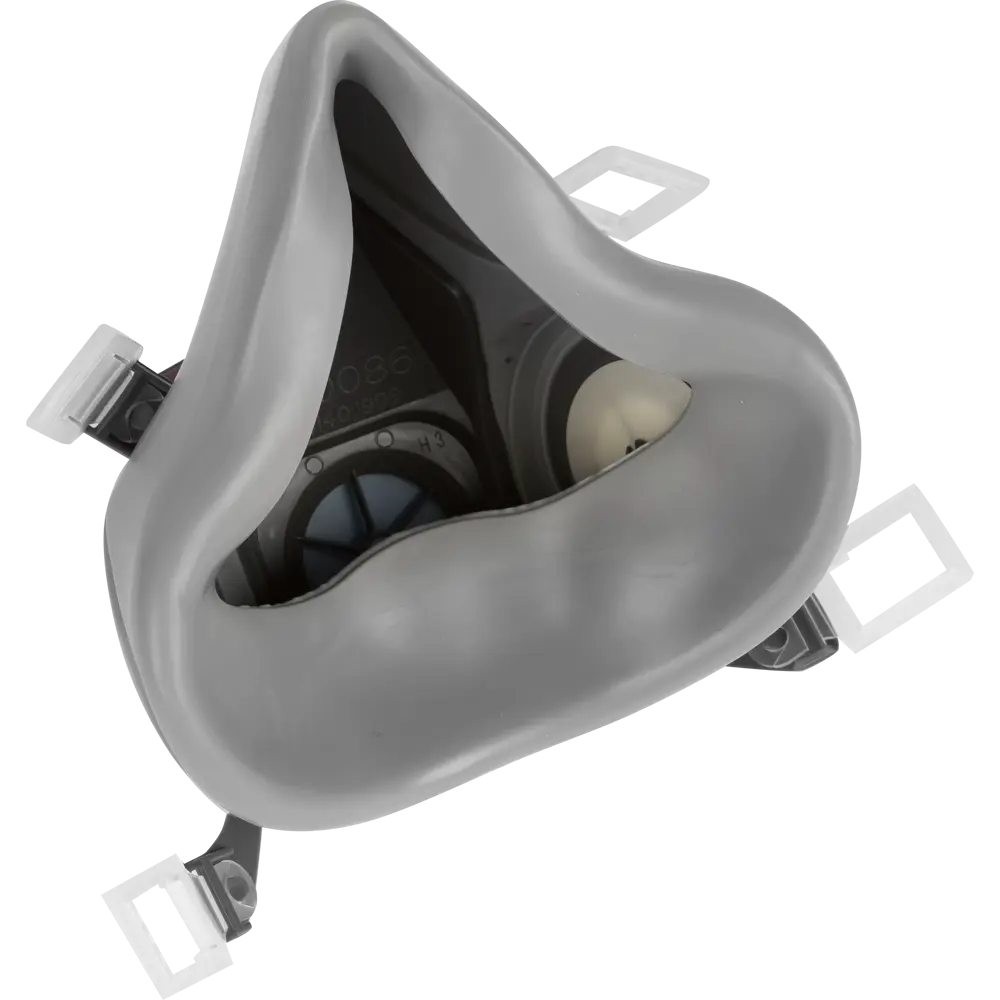 Респиратор 3М 6200 с двойными фильтрами 3M STLM-2170186 - Вид №3