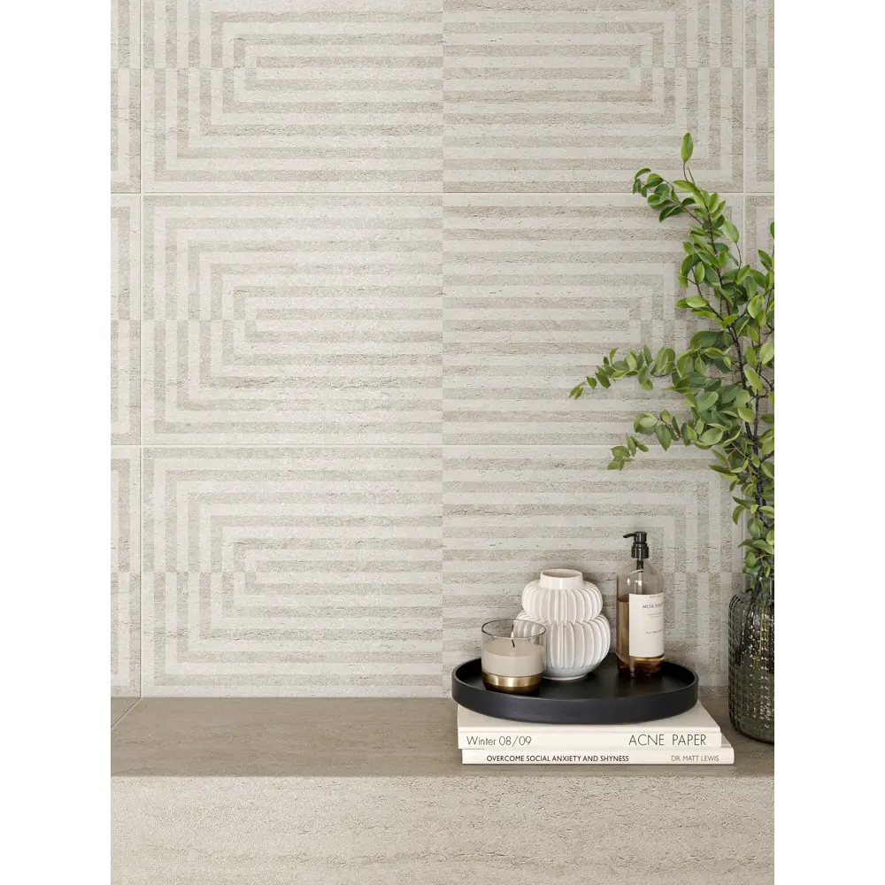 Настенная плитка Unitile Antica 02 25x60 см 1.2 м² матовая цвет бежевый 89451628 STLM-2088536 - Вид №3