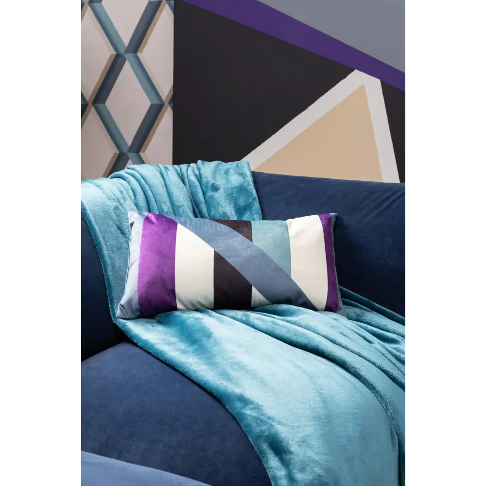 Плед Flamingo 200x220 см микрофибра цвет бирюзовый 82603094 STLM-2087568 INSPIRE - Вид №5