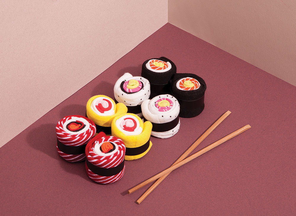 DYMAKSOCA Носки maki californian roll Doiy  - Вид №3