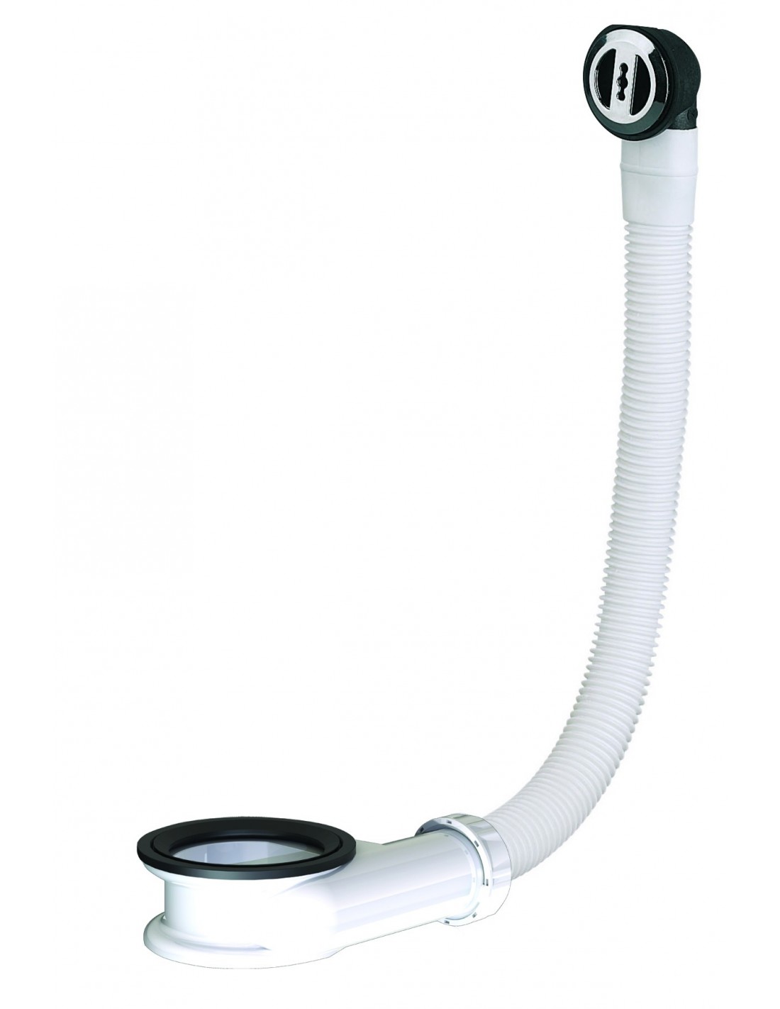 592000 000 00  Полный перелив для умывальника, крышка Д. 30 мм и Л. 14 мм, хромированная отделка Valentin Хром 