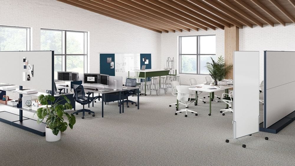 Магнитная офисная доска с колесами Herman Miller OE1 ARCH-00035200 - Вид №6