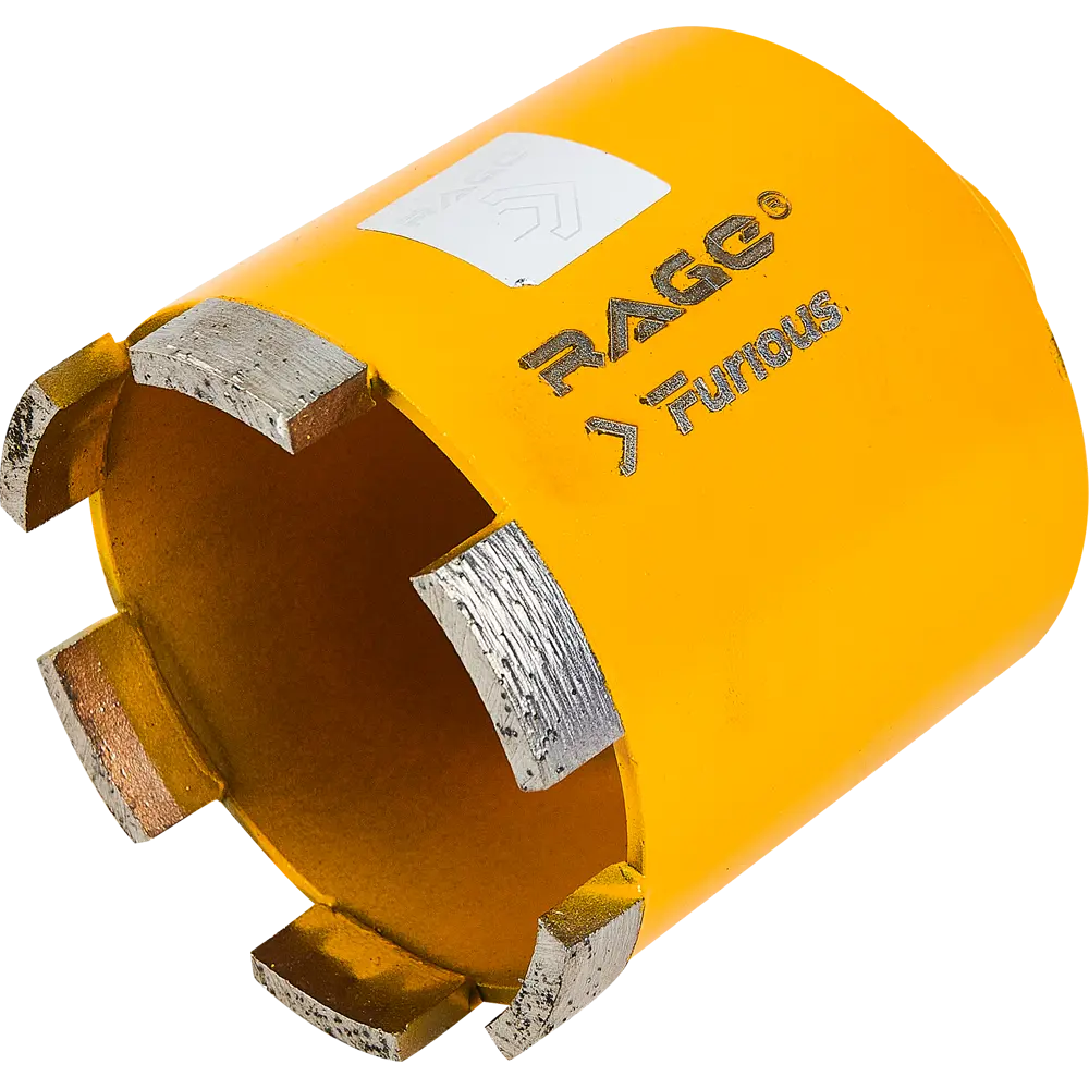 Алмазная коронка RAGE 72 мм с пылеудалением для бетона 89356900 STLM-0844031