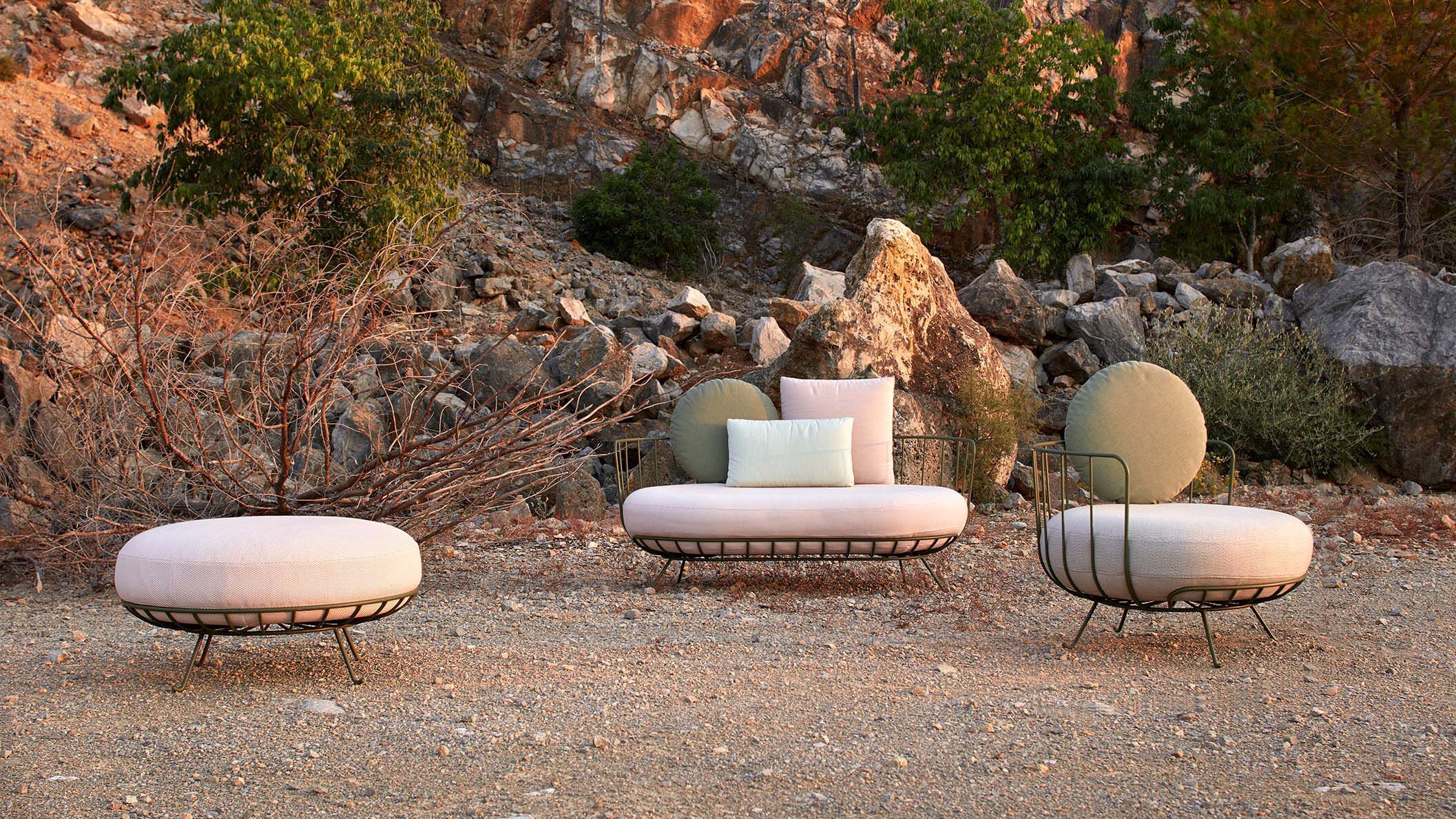 Стальной диван calma Lou ARCH-00024359 - Вид №2