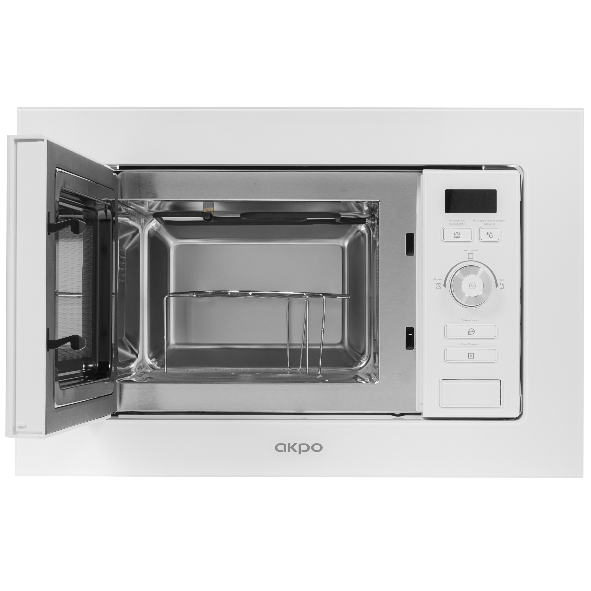 8191068 Встраиваемая микроволновая печь Akpo MEA 82008 MEP01 WH белый STDN-0043606 - Вид №5