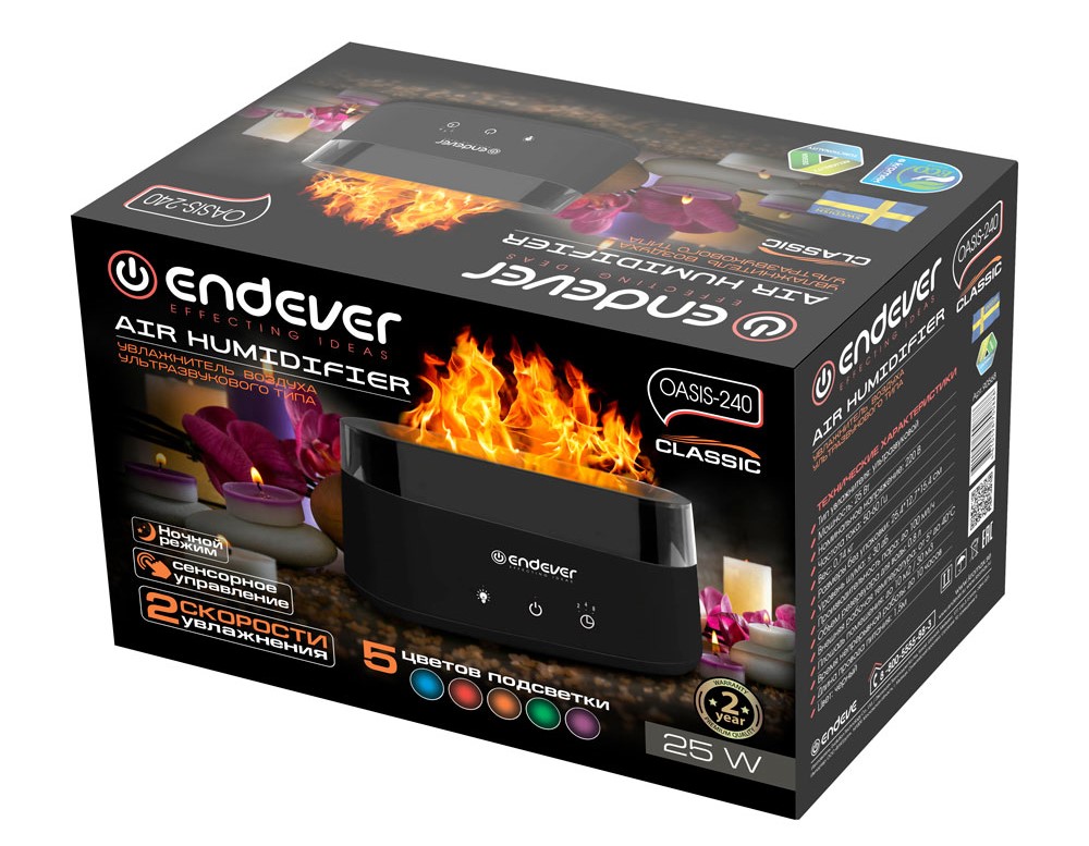 9216777 Увлажнитель воздуха Endever OASIS-240 STDN-0141232 - Вид №5