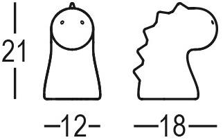 Plust Настольная лампа из полиэтилена для детей Drago&draghetto sun-id-1387721 - Вид №13