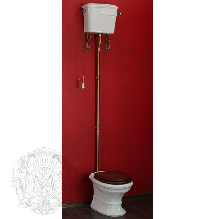 ML.GNT-25.811.CR Компакт унитаз с бачком Хромированный Migliore  Италия  - Вид №1