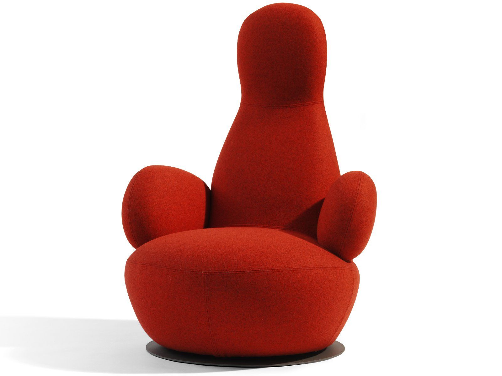 Вращающееся кресло с подлокотниками Bla Station Oppo ARCH-00067713 - Вид №8