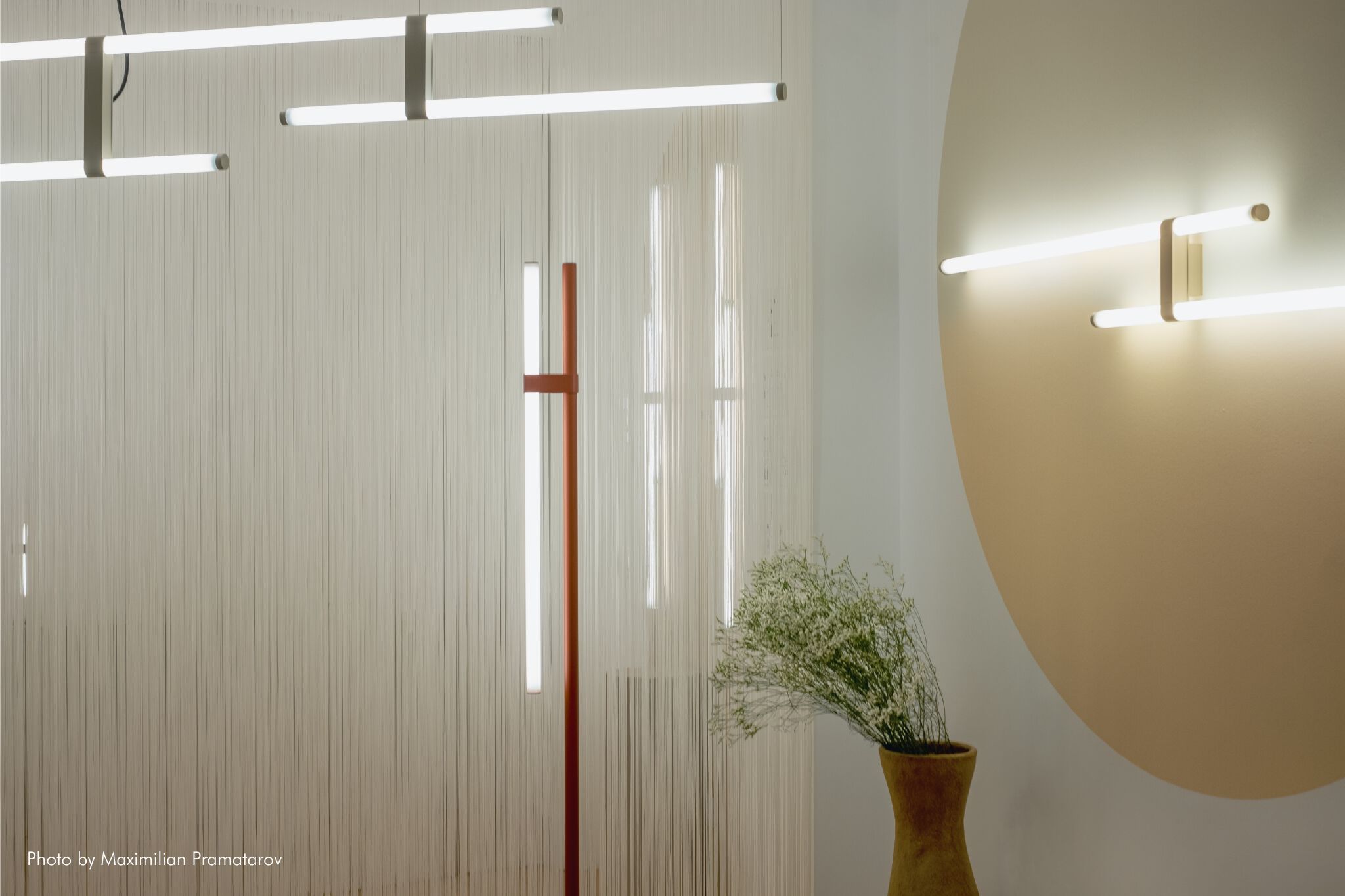 Светодиодный подвесной светильник из боросиликатного стекла AXOLIGHT Paralela ARCH-00049092 - Вид №13