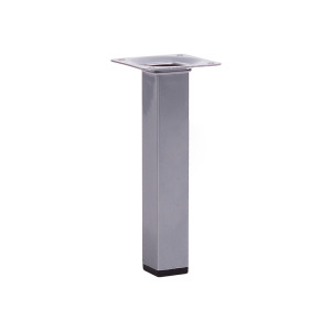 Опора мебельная квадратная , 150x25x25 мм, серебро LJPS0242 Public Steel Россия