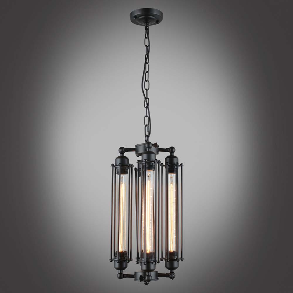 Подвесной светильник Omnilux Talamone OML-92603-04 OMNILUX TALAMONE 275180 Черный  - Вид №2