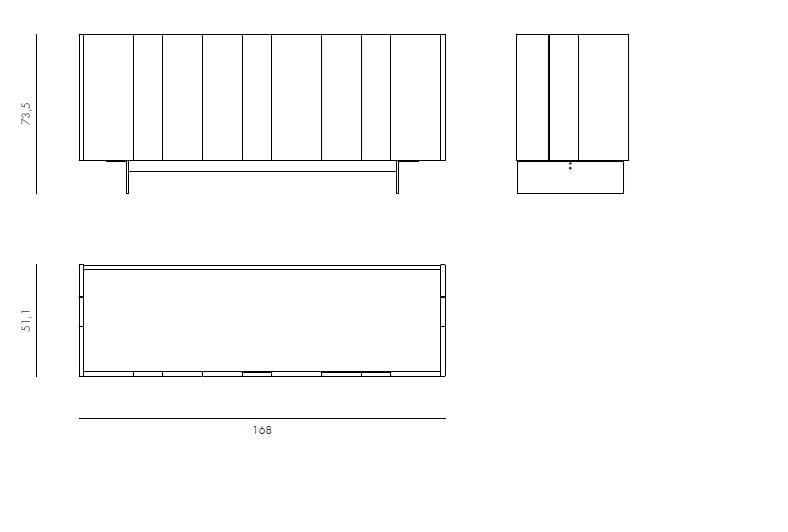 Шкаф с распашными дверями Novamobili ARCH-00068731 - Вид №7