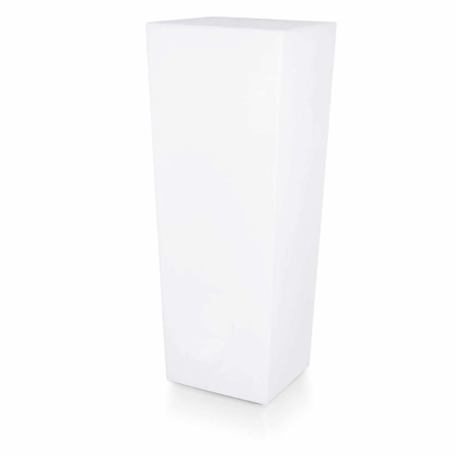 Высокий яркий квадратный садовый горшок из полиэтилена SINED QUADRATO SOLAR ARCH-00059392 - Вид №8