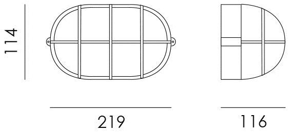 NEXO LUCE Бра тартаруга Inlux surface 5074 - Вид №1