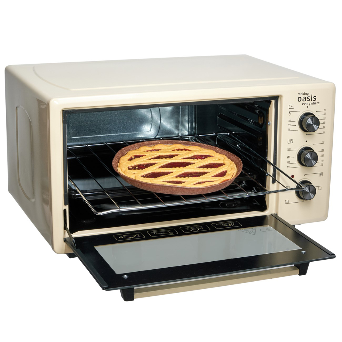 9979851 Мини-печь Oasis M-45I бежевый STDN-0027921 - Вид №5