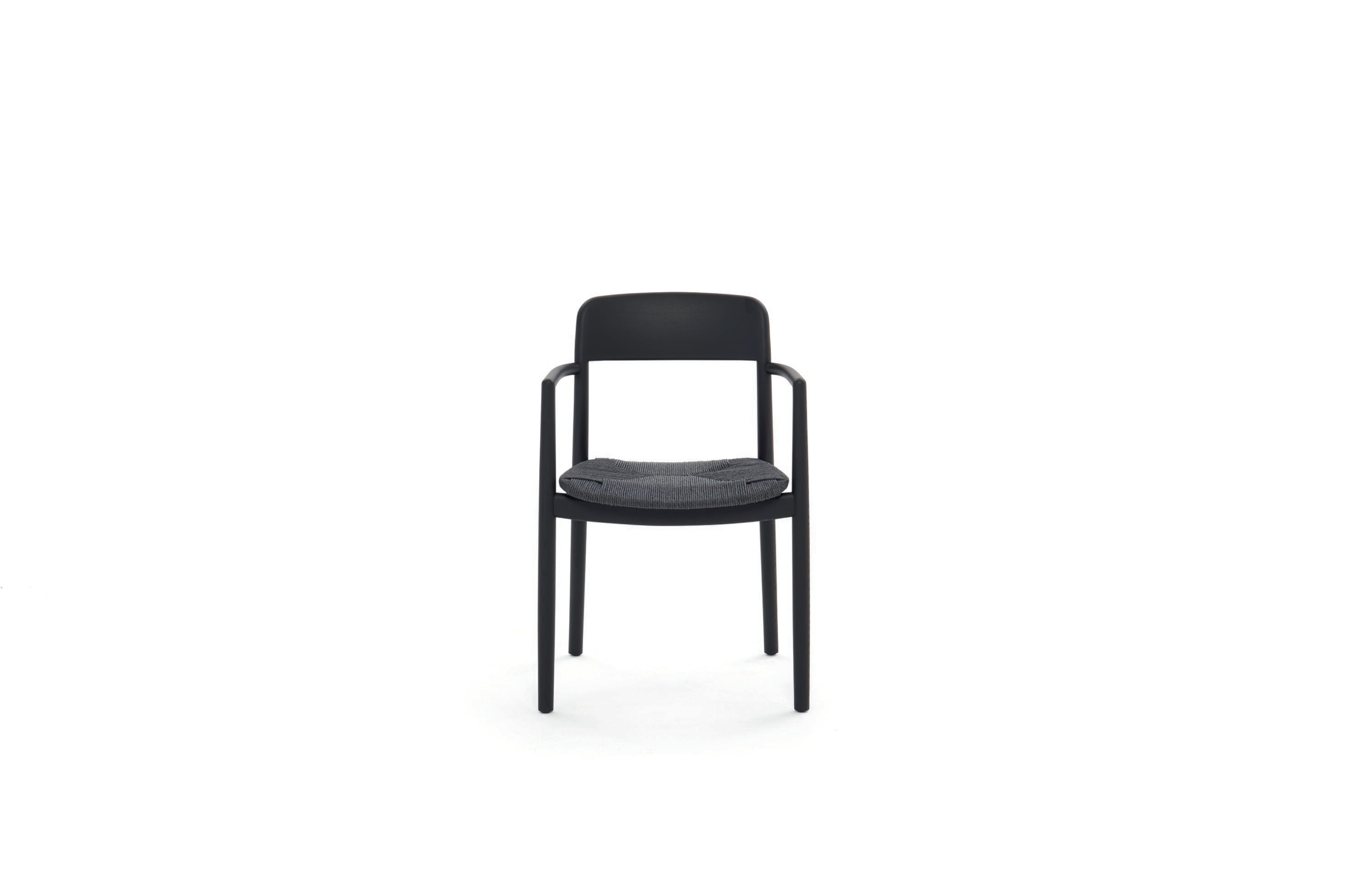 Стул из ясеня с открытой спинкой и веревочным сиденьем DE PADOVA Villetta ARCH-00052654 - Вид №5