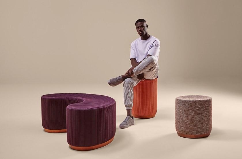 Sancal Круглый пуф из ткани Dividuals sun-id-1381316 - Вид №8