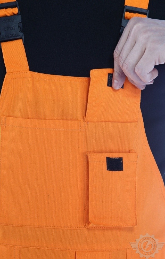 65935 Костюм "Дорожник Флюр" с СВП  Летняя спецодежда  размер 60-62/182-188  - Вид №12