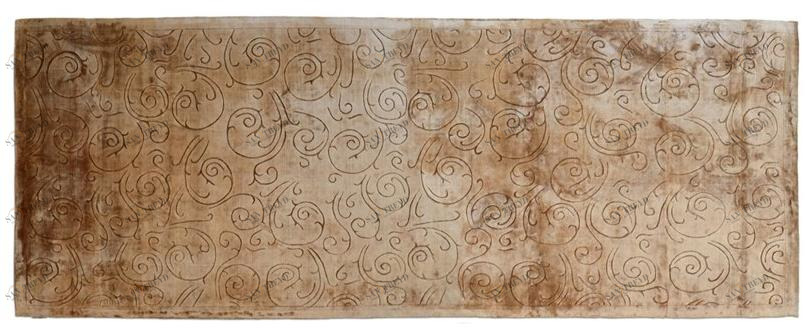 G.T.DESIGN Однотонный коврик ручной работы In-canto sun-id-1431974