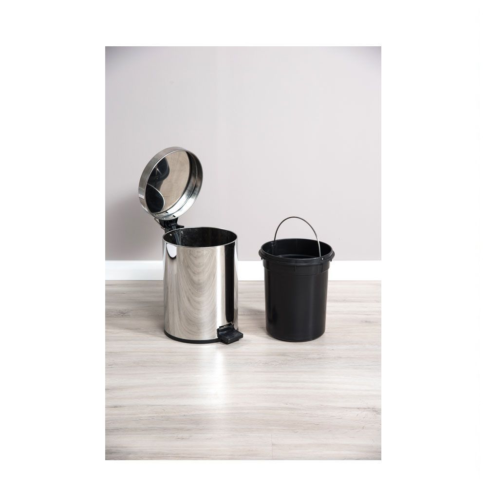 Ведро для мусора Aquanet 8073 (8 литров) 8000 - Вид №1