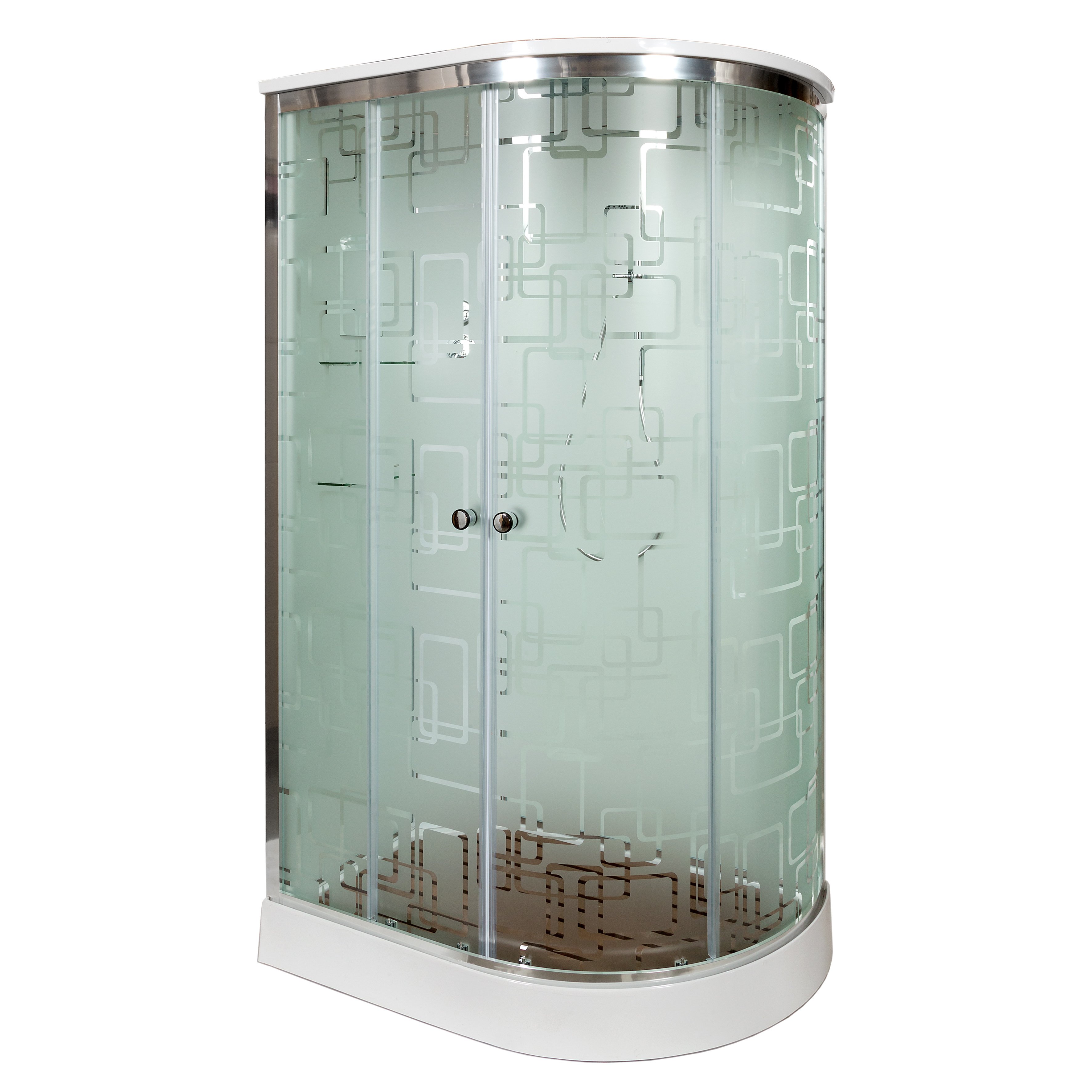 ЕМ4512 L с электрикой (эл.) Душевая кабина DETO Серия EM ЕМ1511 L с гм. и эл. - Вид №7