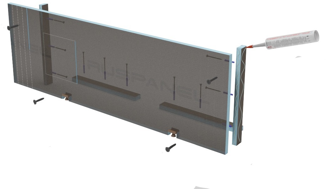 RPG15BASC30 Экран для ванны из RPG Панели под облицовку 1800x600x30
