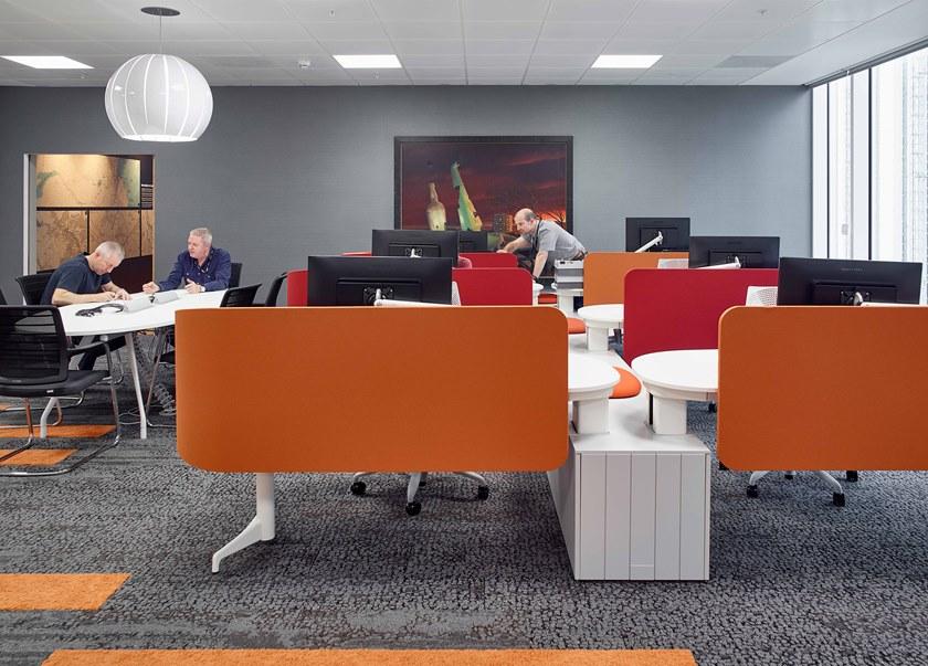 Herman Miller Модульный стол с регулируемой высотой и встроенной полкой Locale sun-id-1403367 - Вид №12