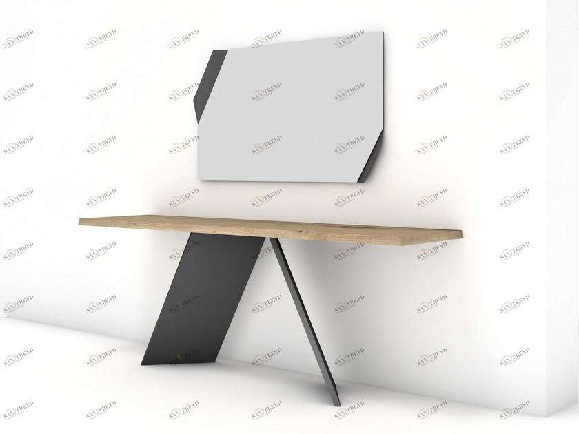 Bonaldo Прямоугольная деревянная консоль Ax sun-id-1446584