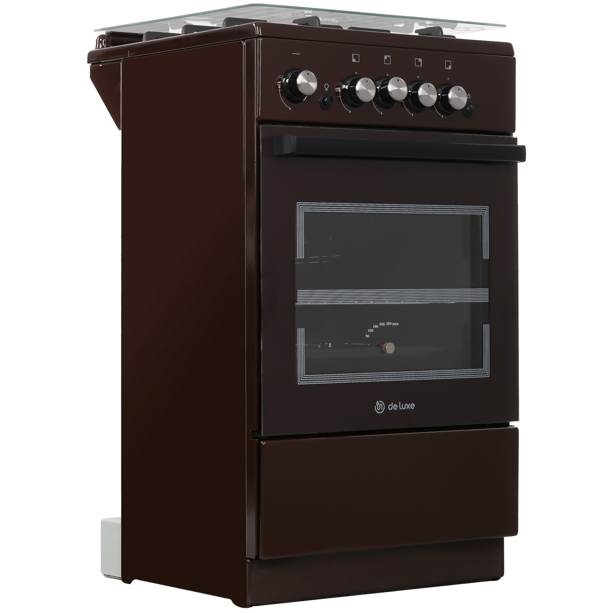8195615 Газовая плита De Luxe 5040.32Г (КР) ЧР 014 коричневый STDN-0125206 - Вид №1