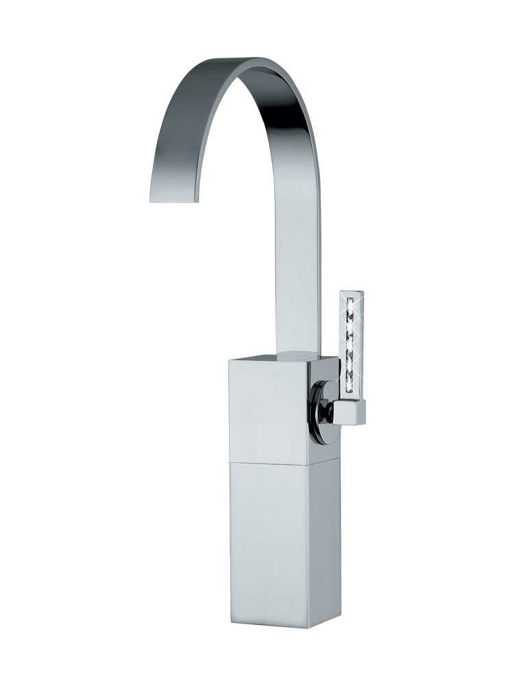 3305/1/A Bellosta Rubinetterie СМЕСИТЕЛЬ ДЛЯ УМЫВАЛЬНИКА СРЕДНЕГО ОТВЕРСТИЯ C / SWAROVSKI 