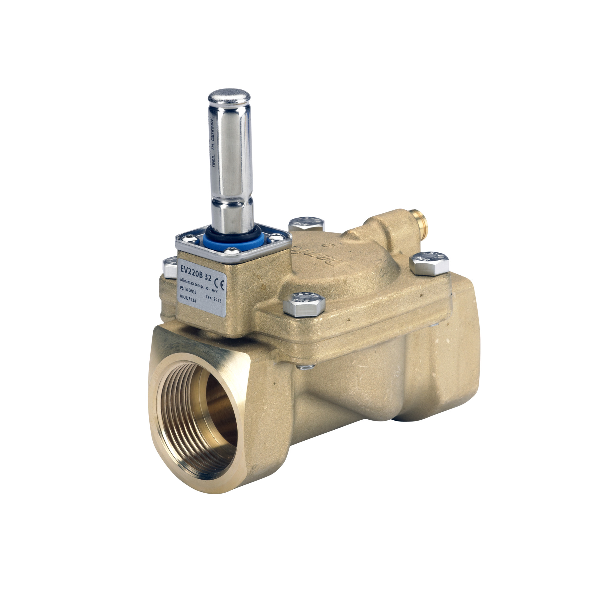Danfoss EV220B — двухходовые электромагнитные клапаны для общей промышленности Клапан электромагнитный EV220B с кат. 032U460416  - Вид №69