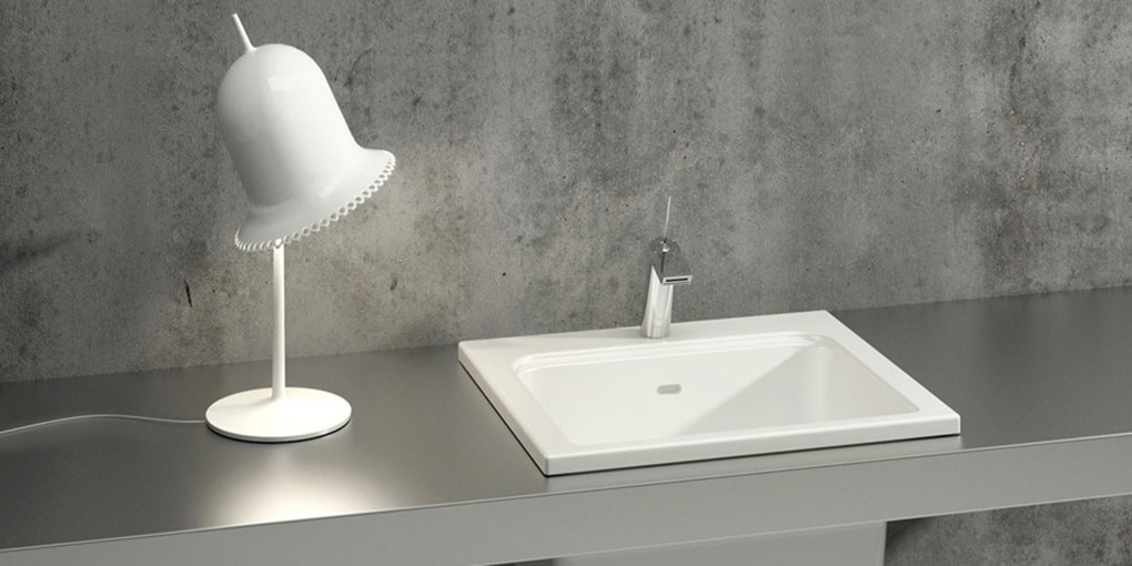 LP06151101 Накладная раковина под столешницу  овальная Disegno Ceramica  - Вид №1