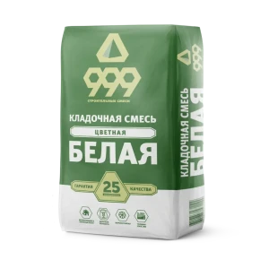 Цветная кладочная смесь 999 М150 белый 25 кг 82839148 STLM-2167626