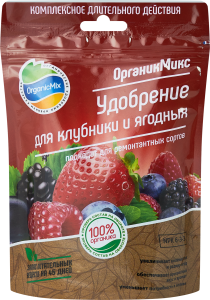 Органикмикс - органическое удобрение для клубники и ягодных культур 200 г 85246276