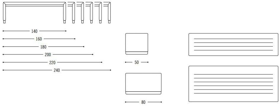 COR Скамья без спинки sun-id-1412686 - Вид №9