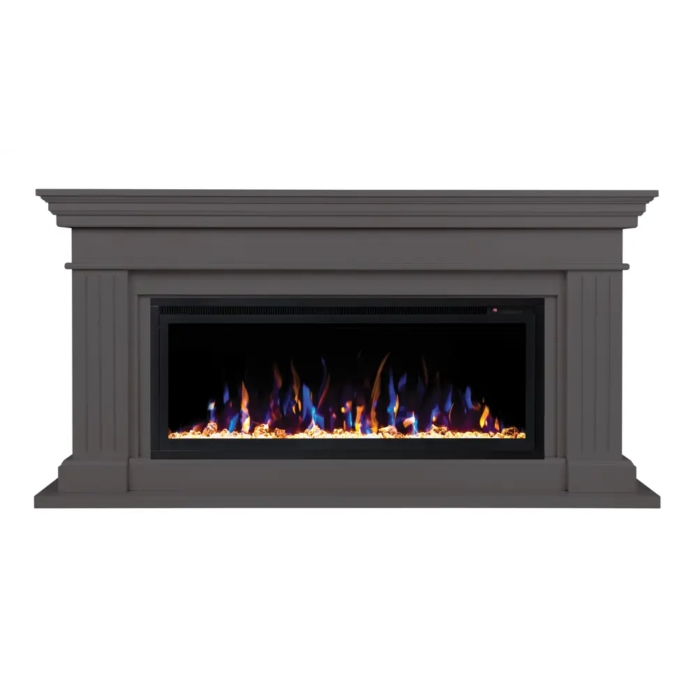 Обрамление Ontario 42 под очаг Saphir 42/Beverly 1000 графит REALFLAME STLM-2186308